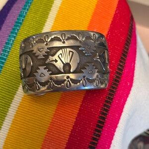 Silver Navajo Men’s Bracelet Cuff